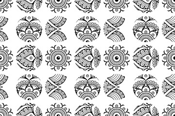 Tribal ethnic pattern semless design