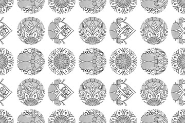 Tribal ethnic pattern semless design