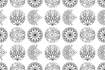 Tribal ethnic pattern semless design