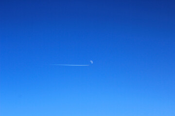 airplane in the sky