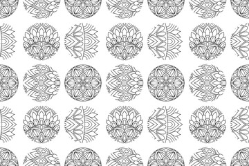 Tribal ethnic pattern semless design