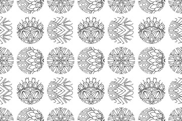 Tribal ethnic pattern semless design