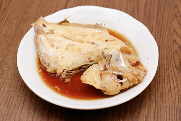 ウマヅラハギ　煮魚