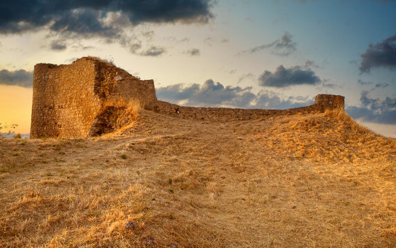 Ruins of Assoro Castle, Sicily - Italy
