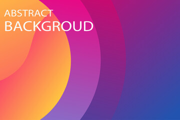 Colorful geometric background. Trendy composition of gradient shapes. Vector illustration