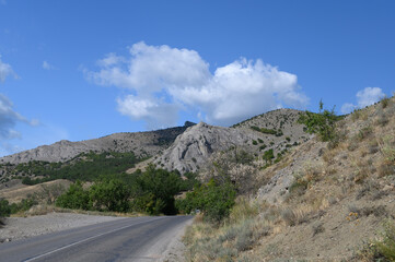 road in the mountains