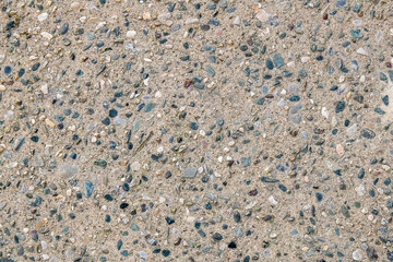 a texture of small rocks on the ground