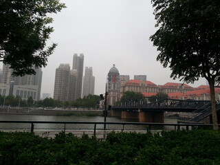 중국 천진도시 모습