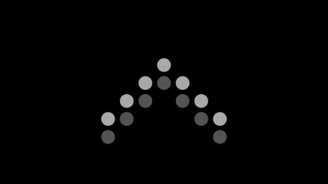Swipe up icon. Scroll arrow up drag button up social media interface action icon. Motion graphic.