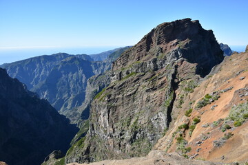 Pico Ruivo madera trekking
