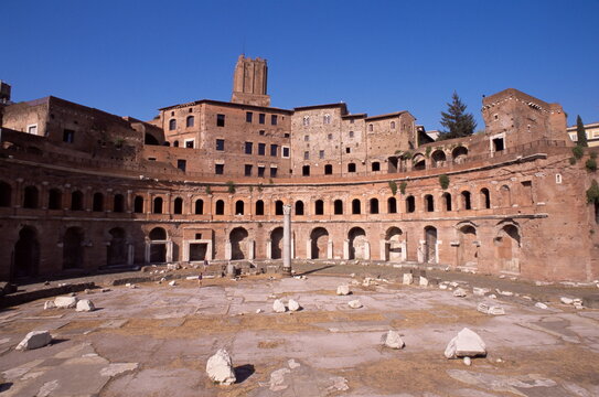 Forum and markets of Trajan, Rome, Lazio