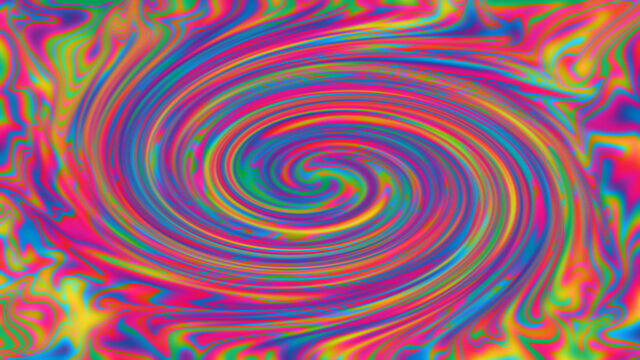 An abstract psychedelic spiral shape background image.