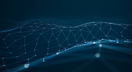 Internet and communication technology design concept.