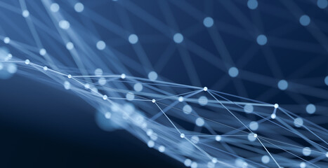 Internet and communication technology design concept.