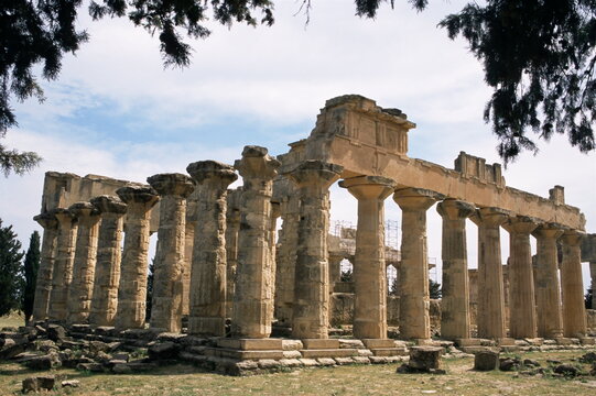 Zeus temple, Cyrene, UNESCO World Heritage Site, Cyrenaica, Libya
