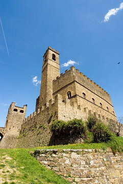 Castello di Poppi dei Conti Guidi, (Castle of Conti Guidi in Poppi), Casentino, Arezzo, Tuscany