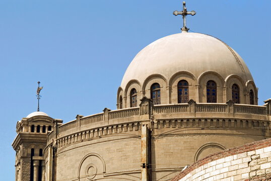 Exterior of St. Mari Gerges Church, Coptic Cairo, Cairo, Egypt