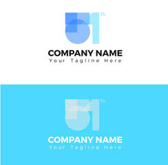 51 simple and modern Logo template shape