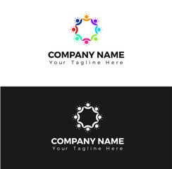 Modern and simple community Logo for any purpose