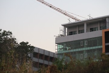 building under construction