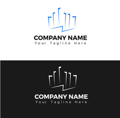 Modern and simple logo property for any purpose