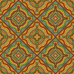 Raster abstract lines pattern. Waves background