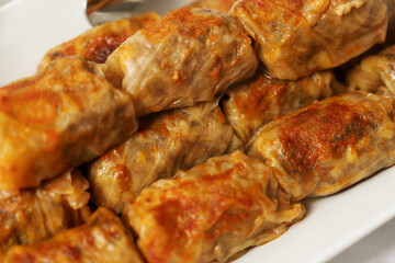 Traditional Muslim Ramadan Dinner Iftar food