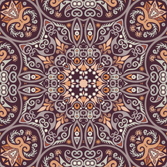 Raster ethnic nature ornamental background