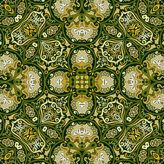 Raster ethnic nature ornamental background