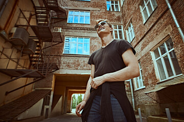 laughing street man © Andrey Kiselev