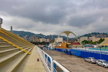 Rio de Janeiro – Sambódromo leer – kein Karneval 2021