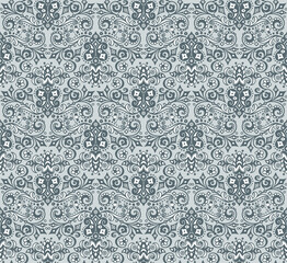 Raster abstract seamless pattern. Ethnic ornamental background