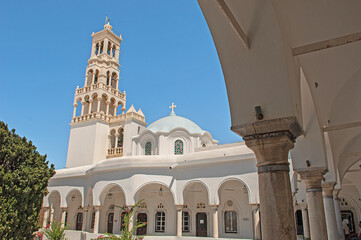 Kirche Panagia Evangelistria, Tinos-Stadt, Insel Tinos, Kykladen, Griechenland