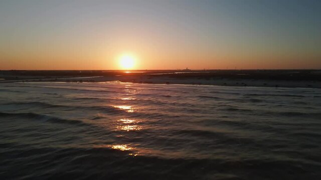 Sunset At The Beach North Padre Island