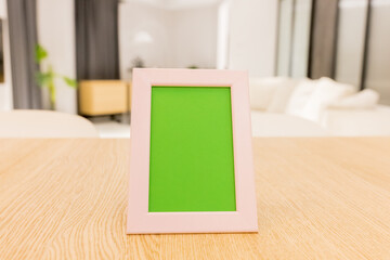 close up of photo frame