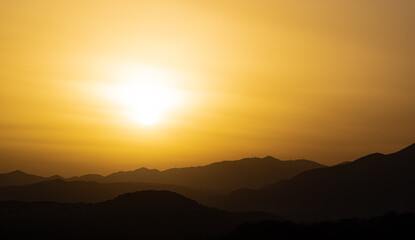 Spectacular photographs of sunsets in Molise