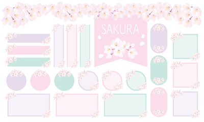 桜フレームセット