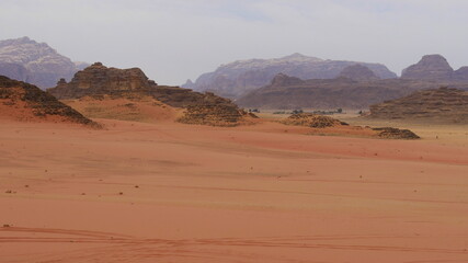 Fototapeta na wymiar Wadi Rum, Jordanien