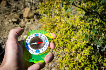 Compass in Hand.