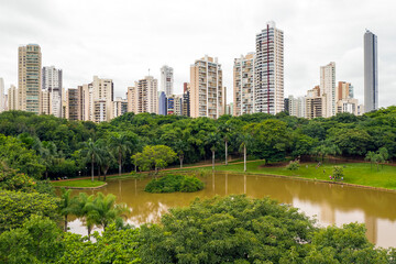 Obraz premium lake in Vaca Brava park, Goias, Brazil, Bueno sector