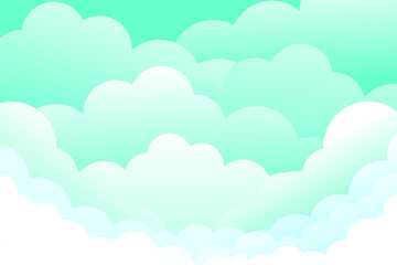 Cloud abstract background