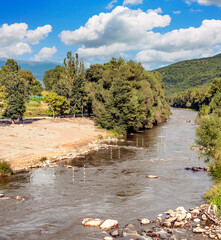 River in the valley