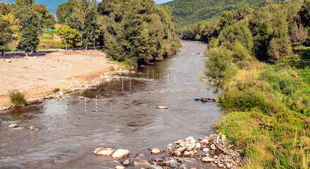 River in the valley