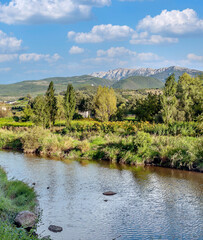 River in the valley