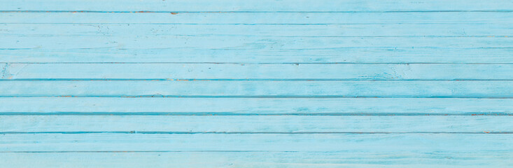 banner  with blue wooden background
