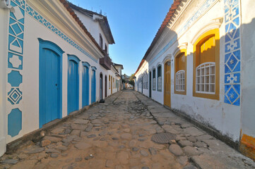 Paraty or Parati - well preserved Portuguese colonial and Brazilian Imperial city  located on the Costa Verde.