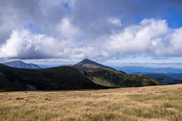 landscape in the mountains