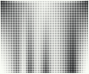 Horizontal lines. Design halftone element. Vector illustration. Line halftone pattern with gradient effect. Template for backgrounds and stylized textures.