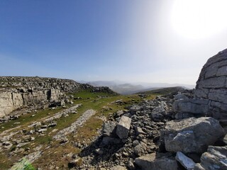 Landscape with sky and clouds
