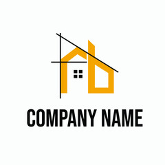 Modern Architecture / House Design Logo Template